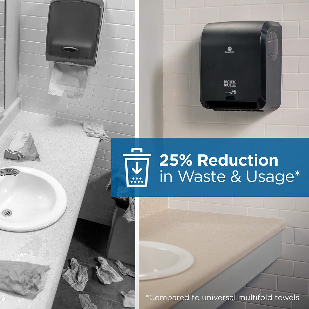 Pacific Blue Ultra 8" High-Capacity Automated Touchless Paper Towel Dispenser