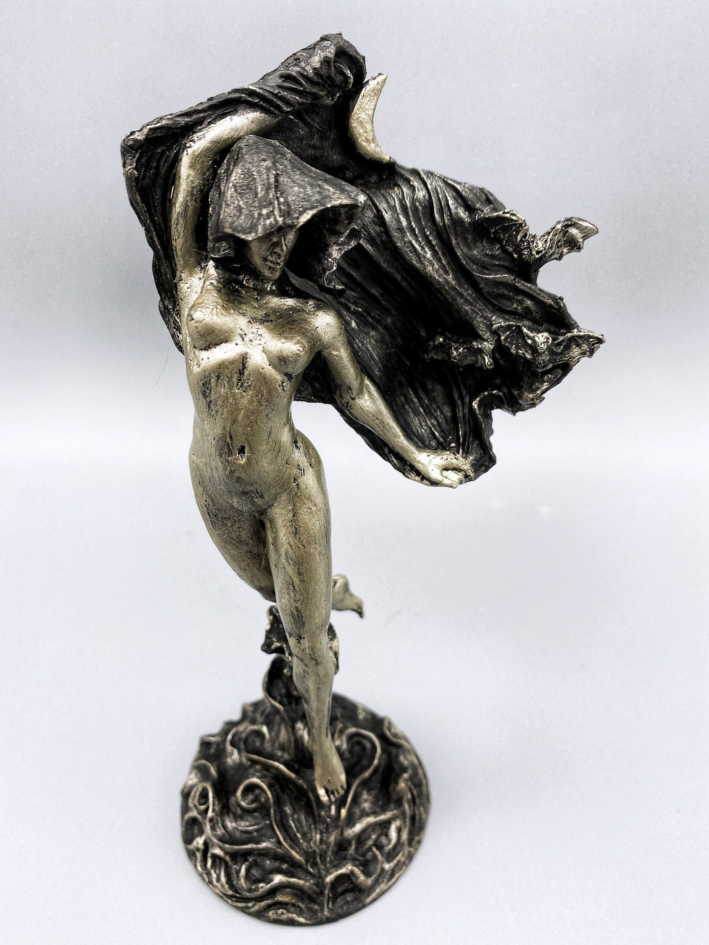 Nyx, the Goddess of the Night Statue, Half Scale | Mythological Deities Figurine | Myths and Legends Character| Mythic Art for Gothic Decor