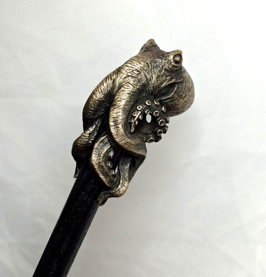 Kraken Cane, Limited Edition Bronze