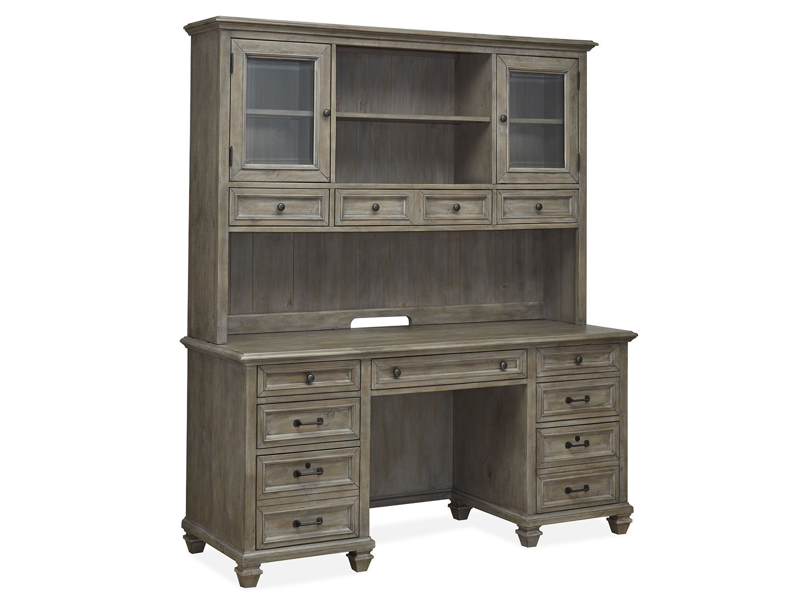 Lancaster - Hutch - Dove Tail Gray