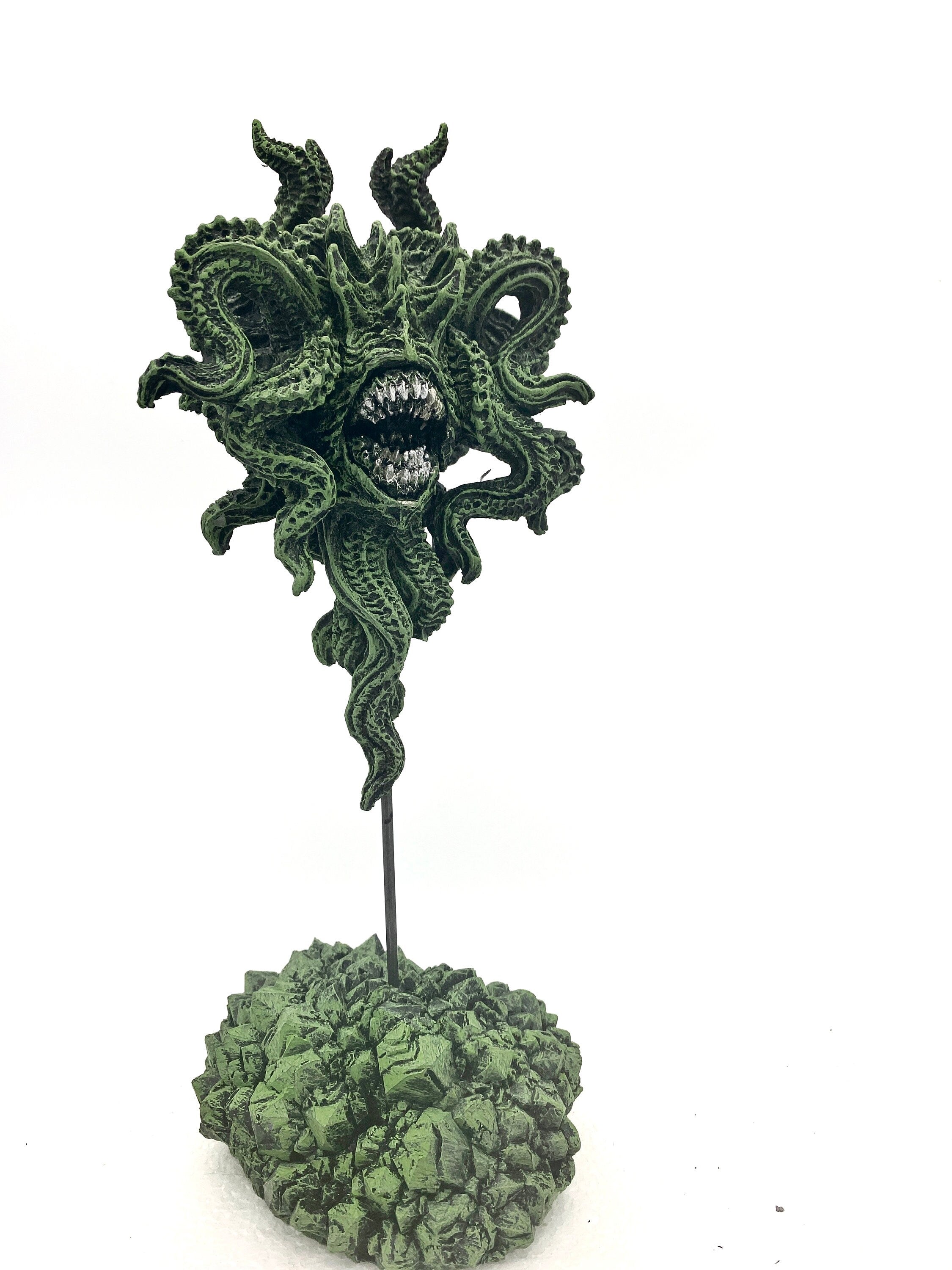 H.P.Lovecraft's Azathoth Statue, Hand Painted Resin Sculpture| Cthulhu Mythos Monster Figurine | Lovecraftian Horror and Gamer Decor