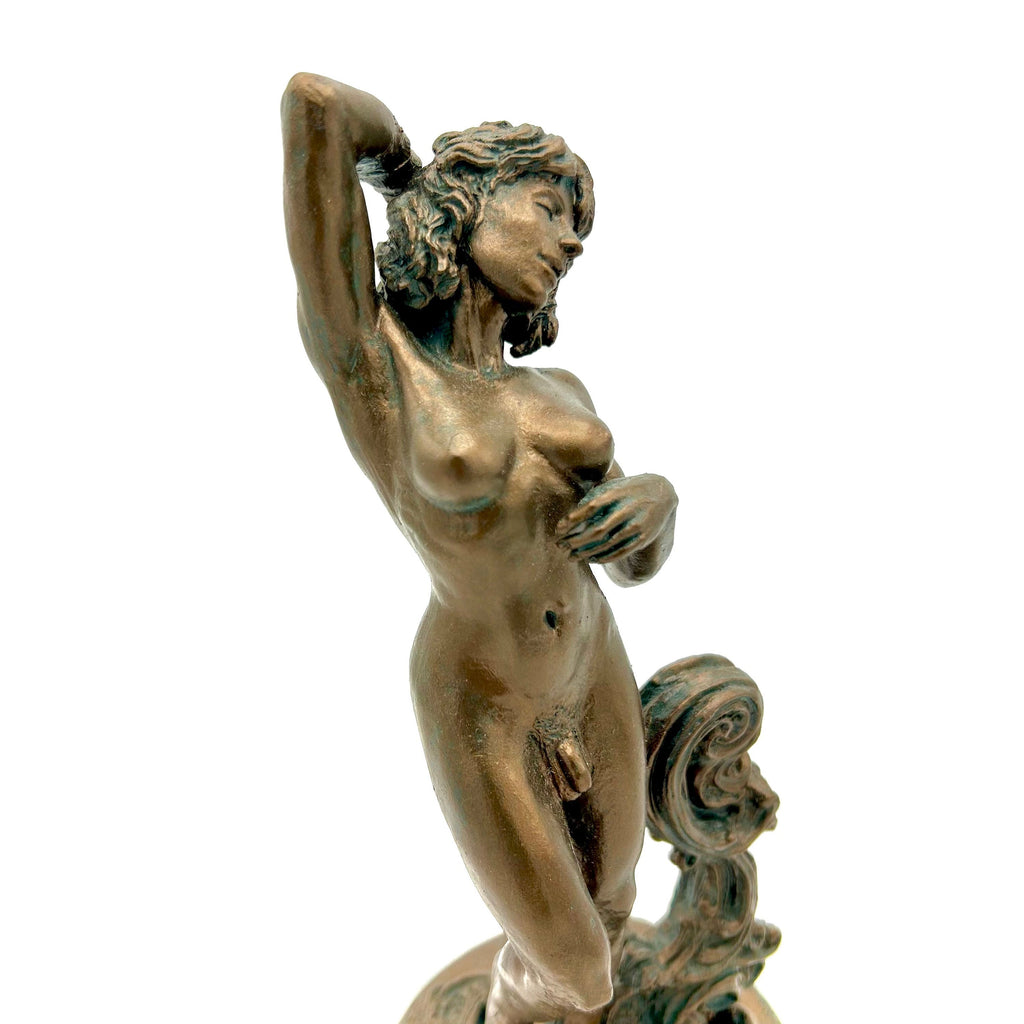 Amour- Propre: Trans Pride Statue, Hand Painted Resin Sculpture | Classical Art Transgender Figurine | LGBTQ Art for Home Decor