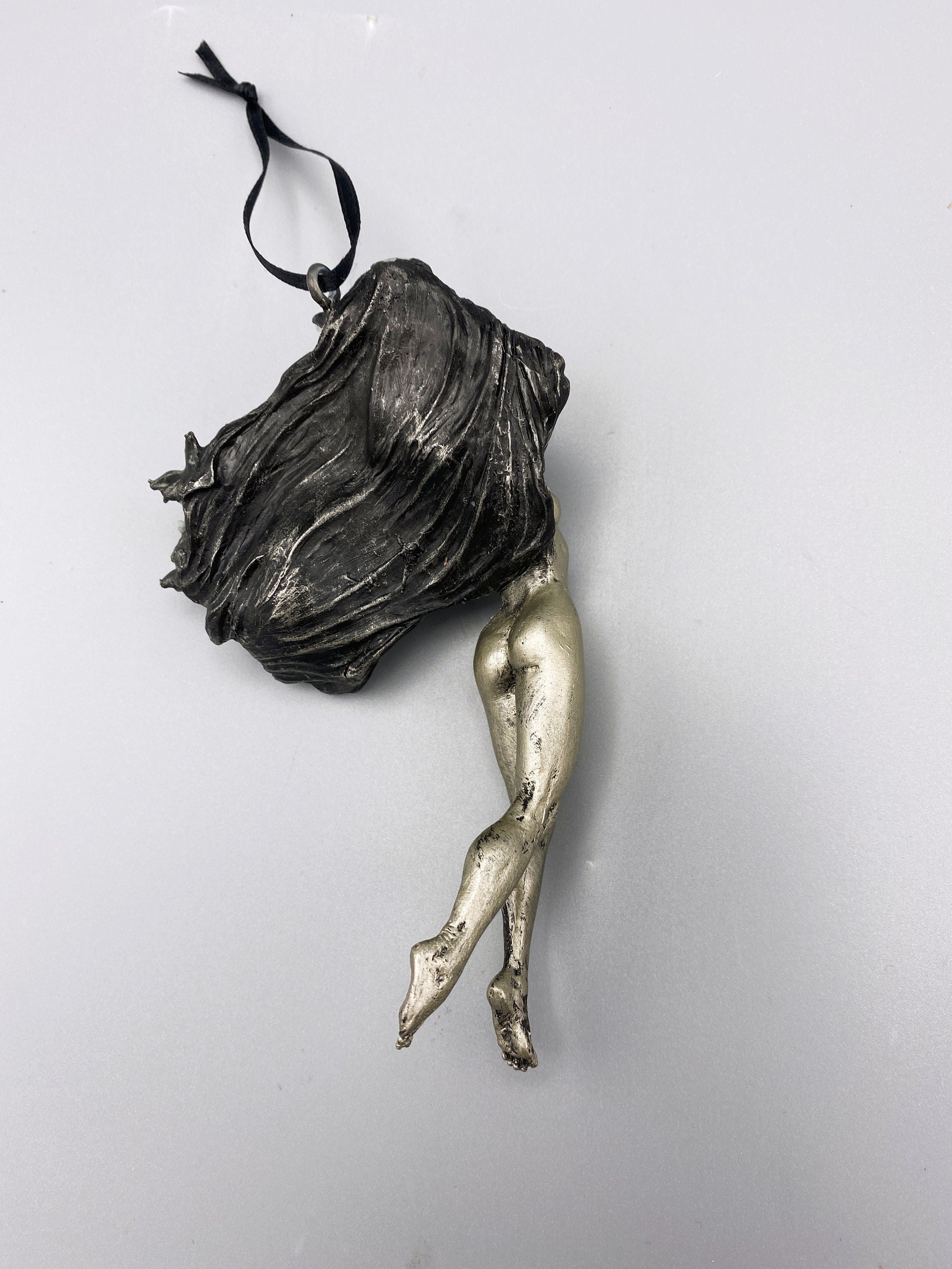 Nyx, the Goddess of the Night Ornament | Mythological Deities Figurine |Myths and Legends Character,Mythic Ornament for Gothic Holiday Decor