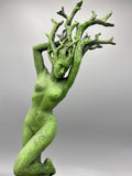 Dryad Statue, Green Finish