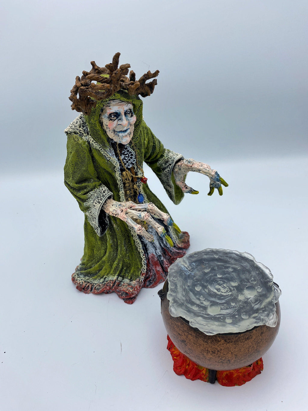 Gryla the Witch Statue, Full Color
