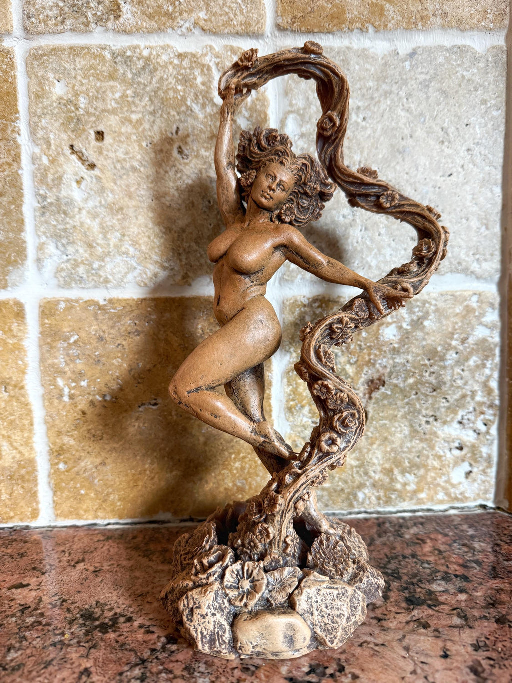 Gaia Statue: Goddess of the Earth | Mythological Gods Figurine | Myths and Legends Statue |Statue for Nature and Fantasy Art Lover Decor
