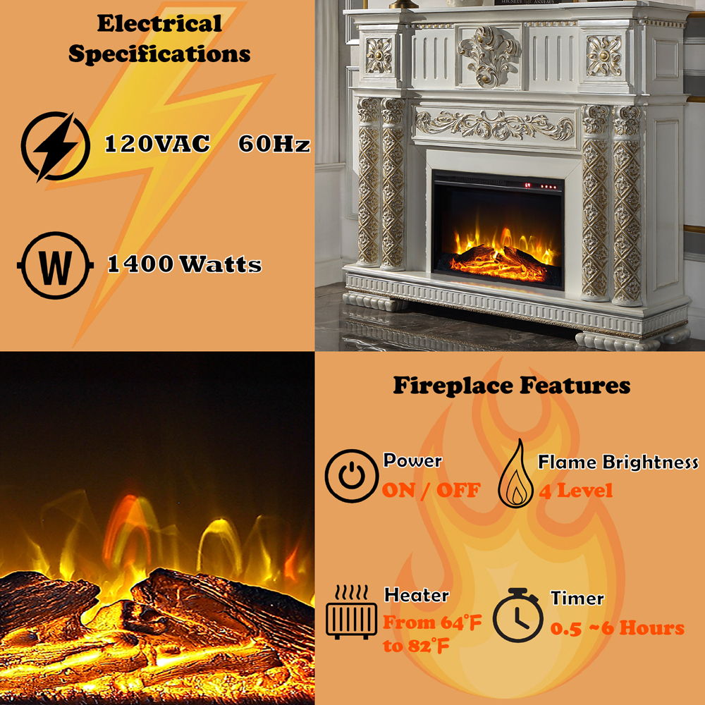 Vendome - Fireplace