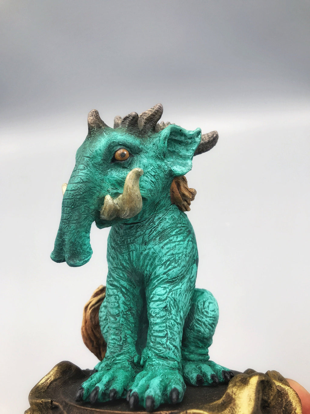 Baku, the Dream Guardian Statue, Full Color