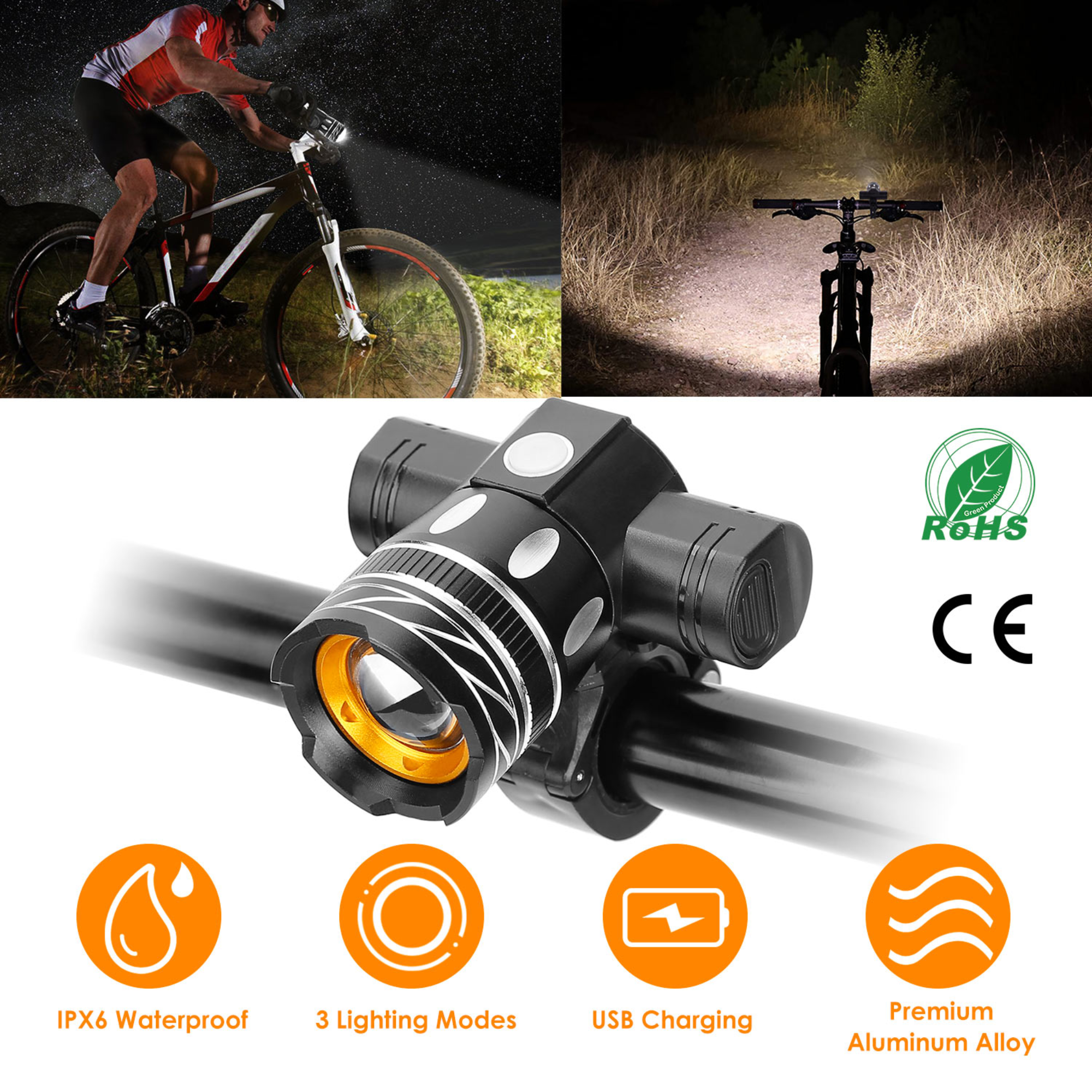 GBruno Bike Headlight