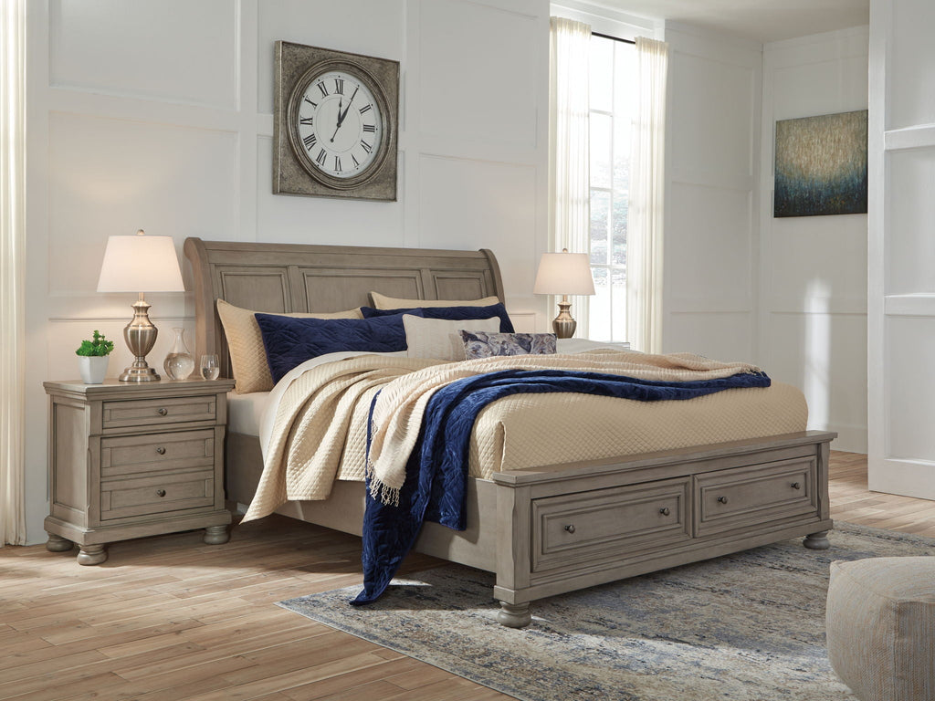 Lettner - Sleigh Bed