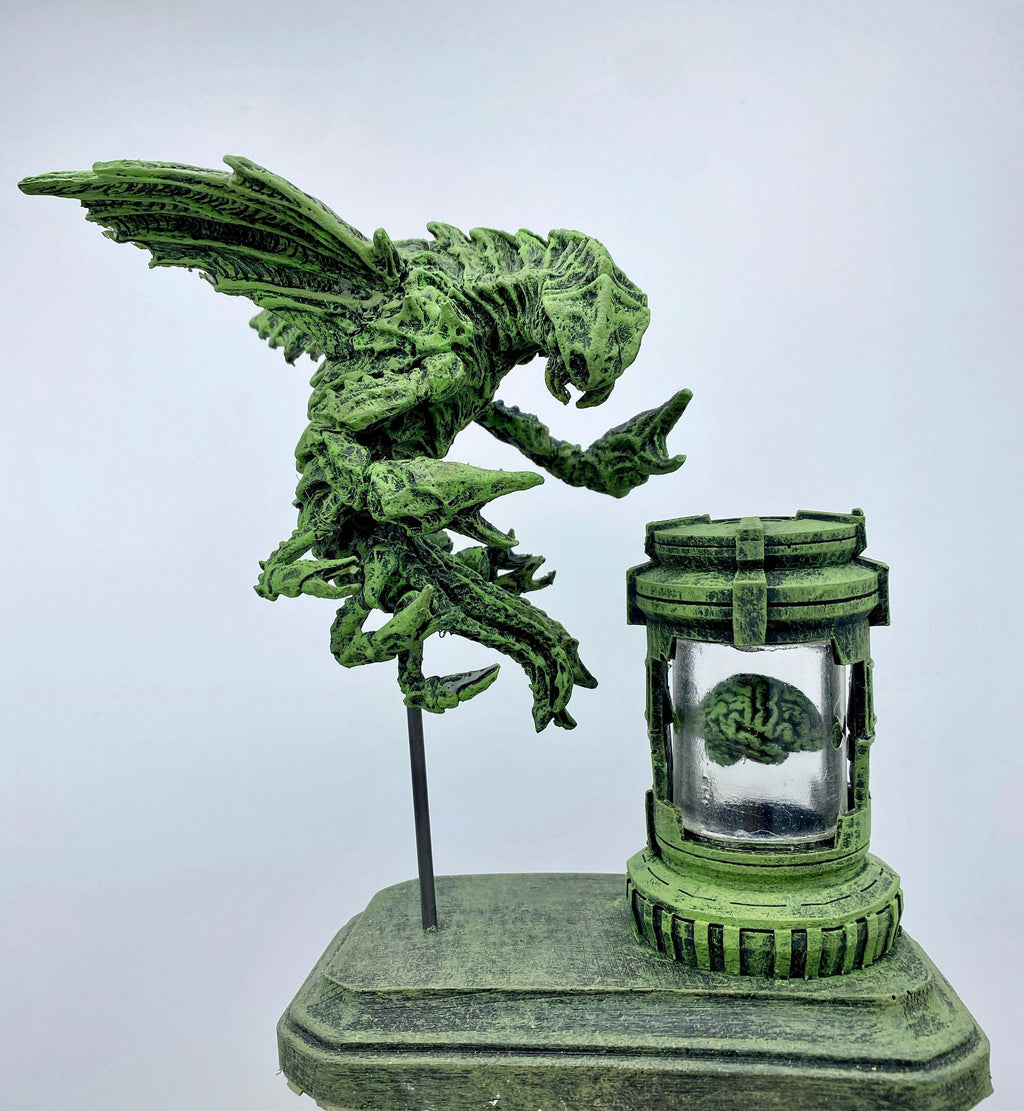 H.P. Lovecraft’s Mi-Go, the Fungi from Yuggoth Statue | Cthulhu Mythos Monster Figurine | Lovecraftian Horror Decor and Gamer Gift