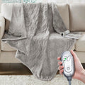 Hyde Lane Heated Electric Blanket Throw 60x70 Sherpa Reverse 3 Heat Settings