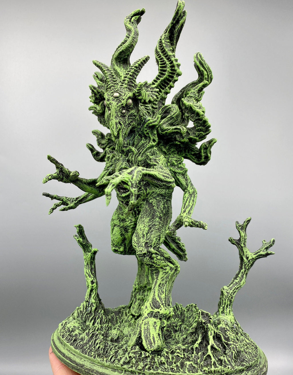 H.P. Lovecraft’s Shub-Niggurath Statue, Hand Painted Sculpture | Cthulhu Mythos Monster Figurine | Lovecraftian Horror Decor and Gamer Gift