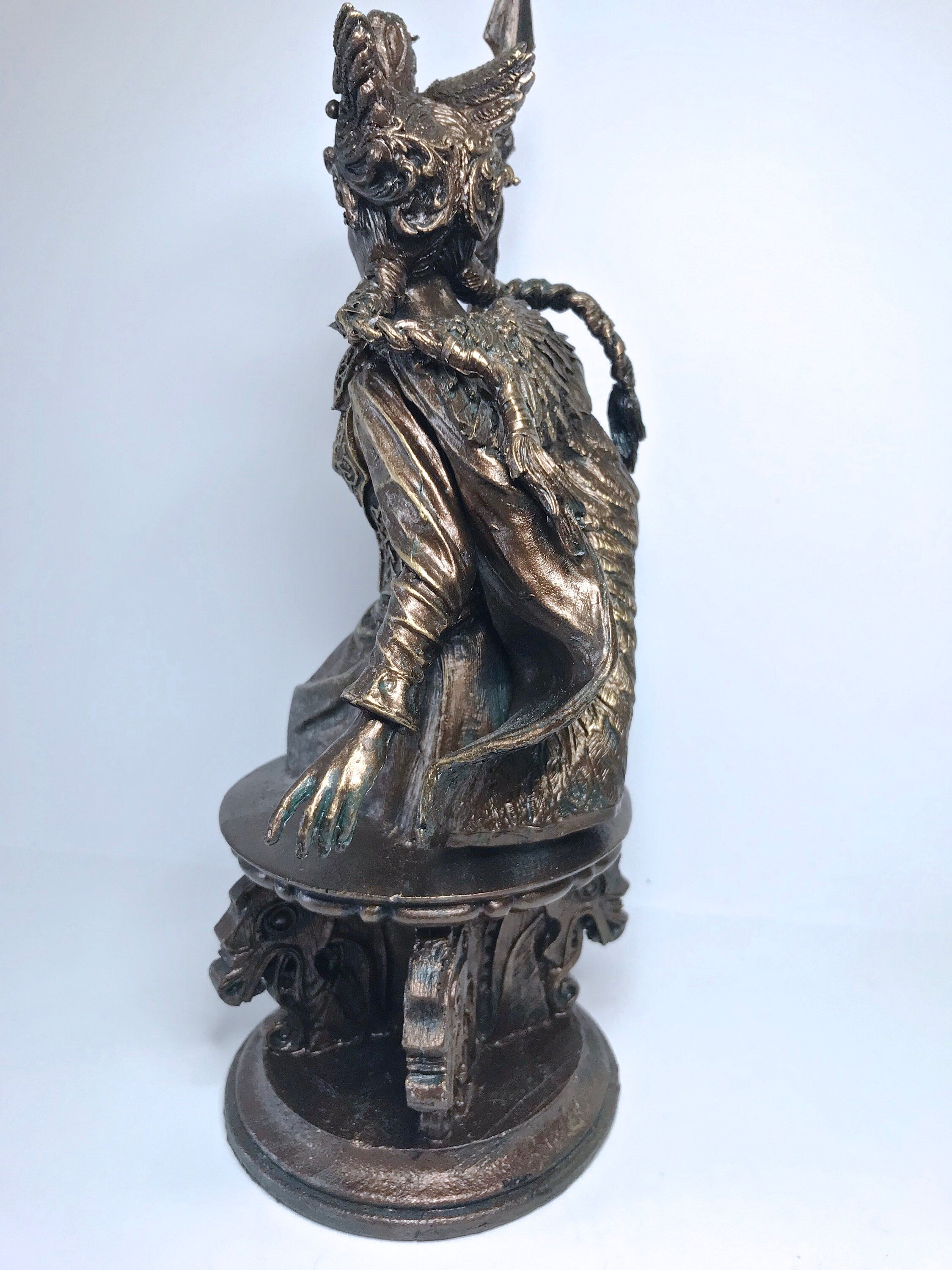 Freya Bust, Hand Painted Resin Sculpture | Norse Mythology Figurine | Myths and Legends Goddess Freya Statue, Fantasy Art Home Decor