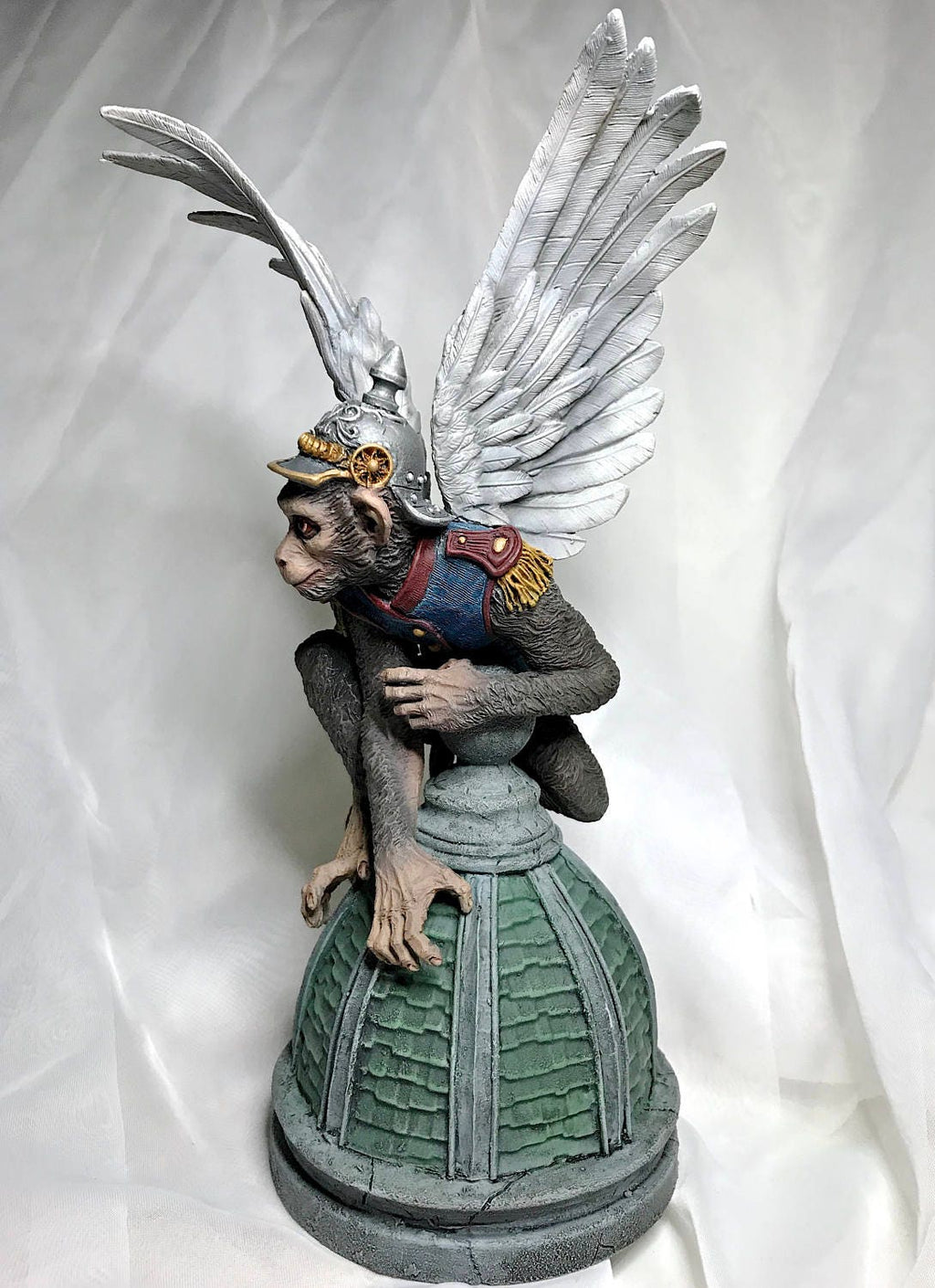 Flying Monkey Statue, Full Color