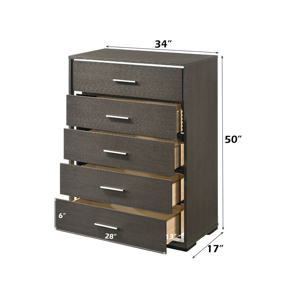 Escher - Chest - Gray Oak