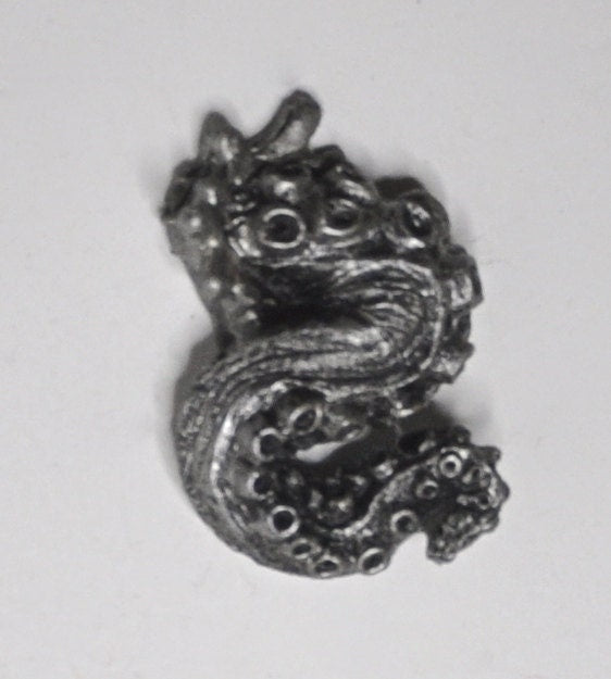 Kraken Tentacle Magnet, Pewter Finish