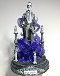 H.P. Lovecraft Statue, designed with Abigail Larson, Purple Tentacles