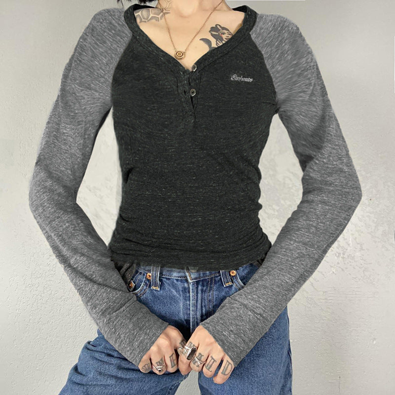 Sleek Tailored Streamlined Basic Everyday Tee Ladies