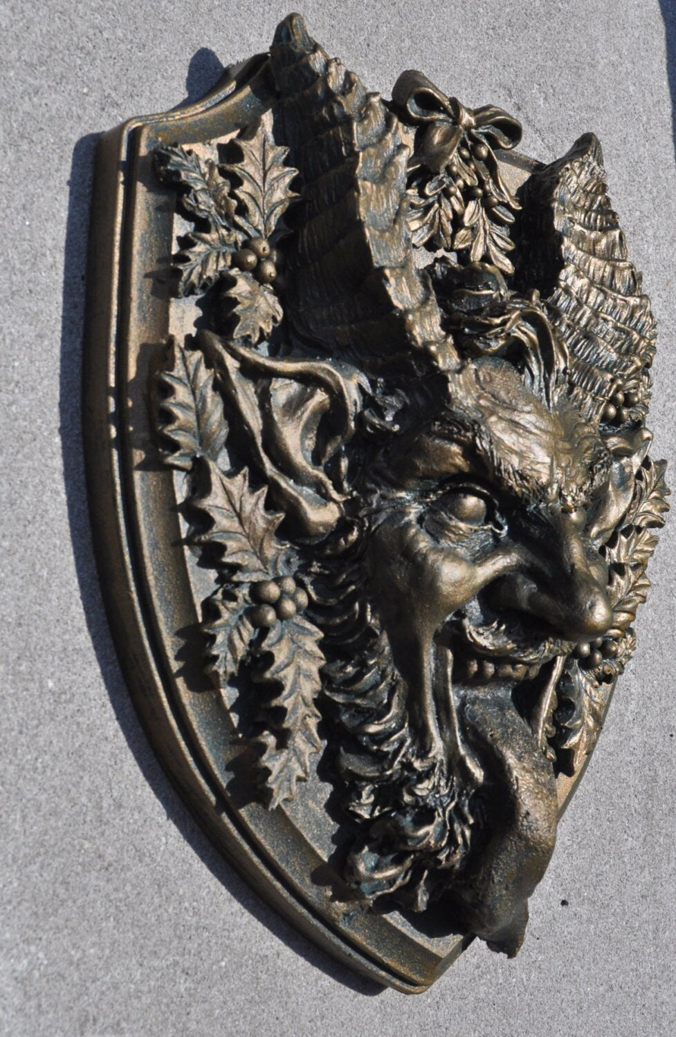 Krampus Wall Plaque