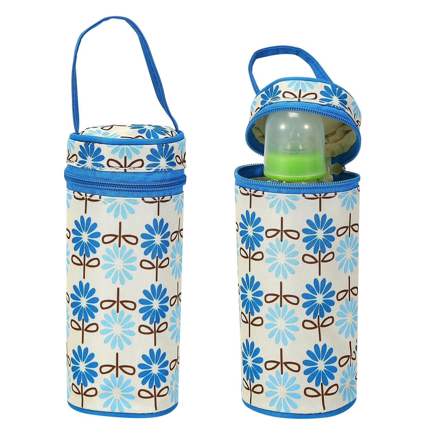 5PCS Baby Nappy Diaper Bags Set Mummy Diaper Shoulder Bags w/ Nappy Changing Pad Insulated Pockets Travel Tote Bags For Mom Dad