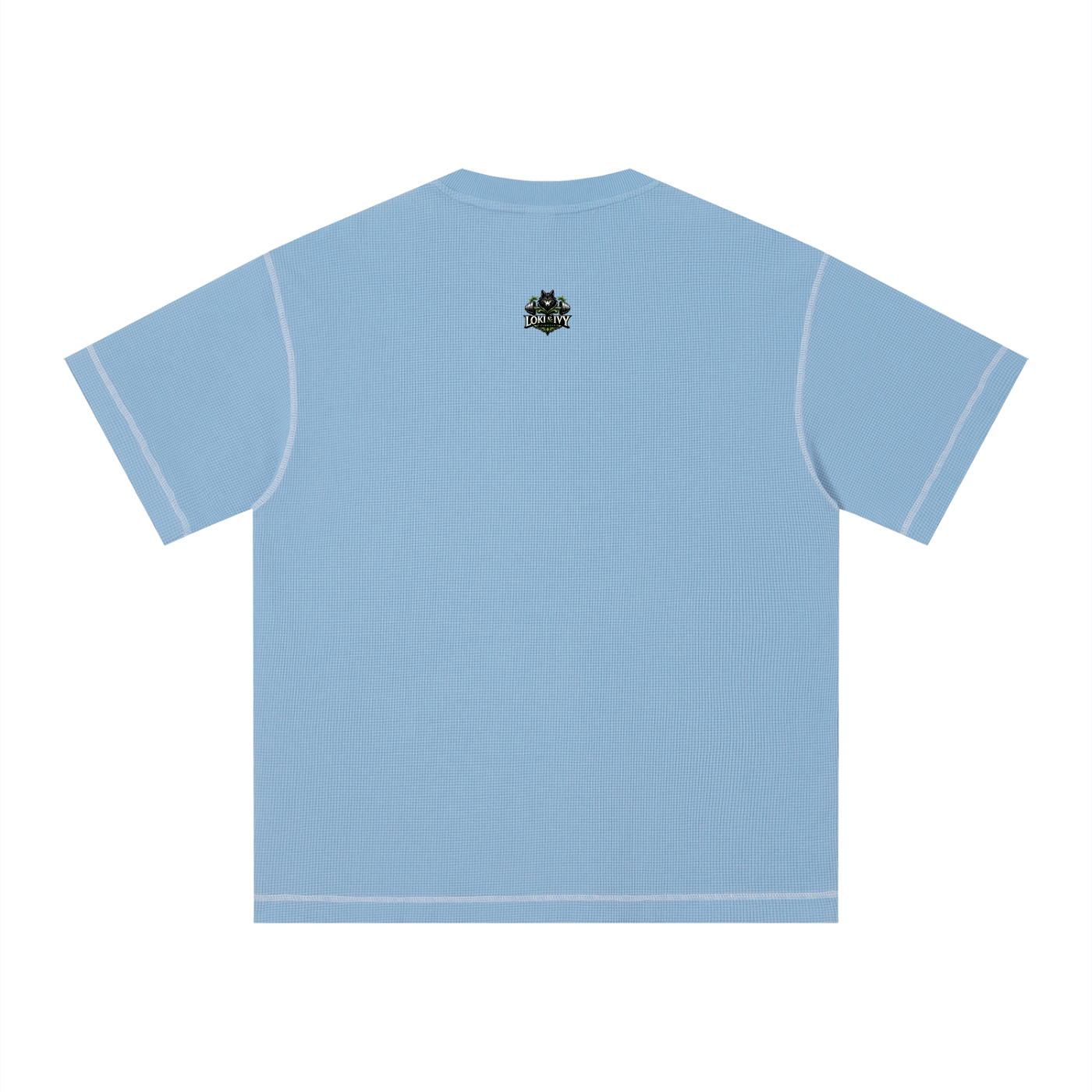 Loki & Ivy Unisex Sunfade Waffle Boxy T-Shirt