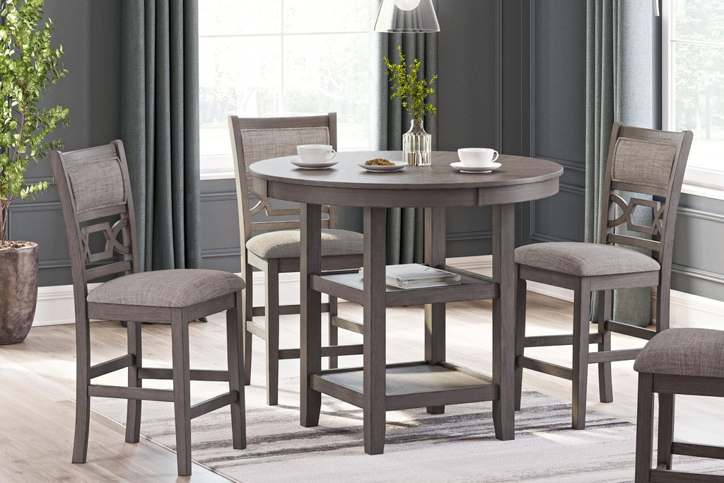 Wrenning - Drm Counter Table Set (Set of 5) - Gray