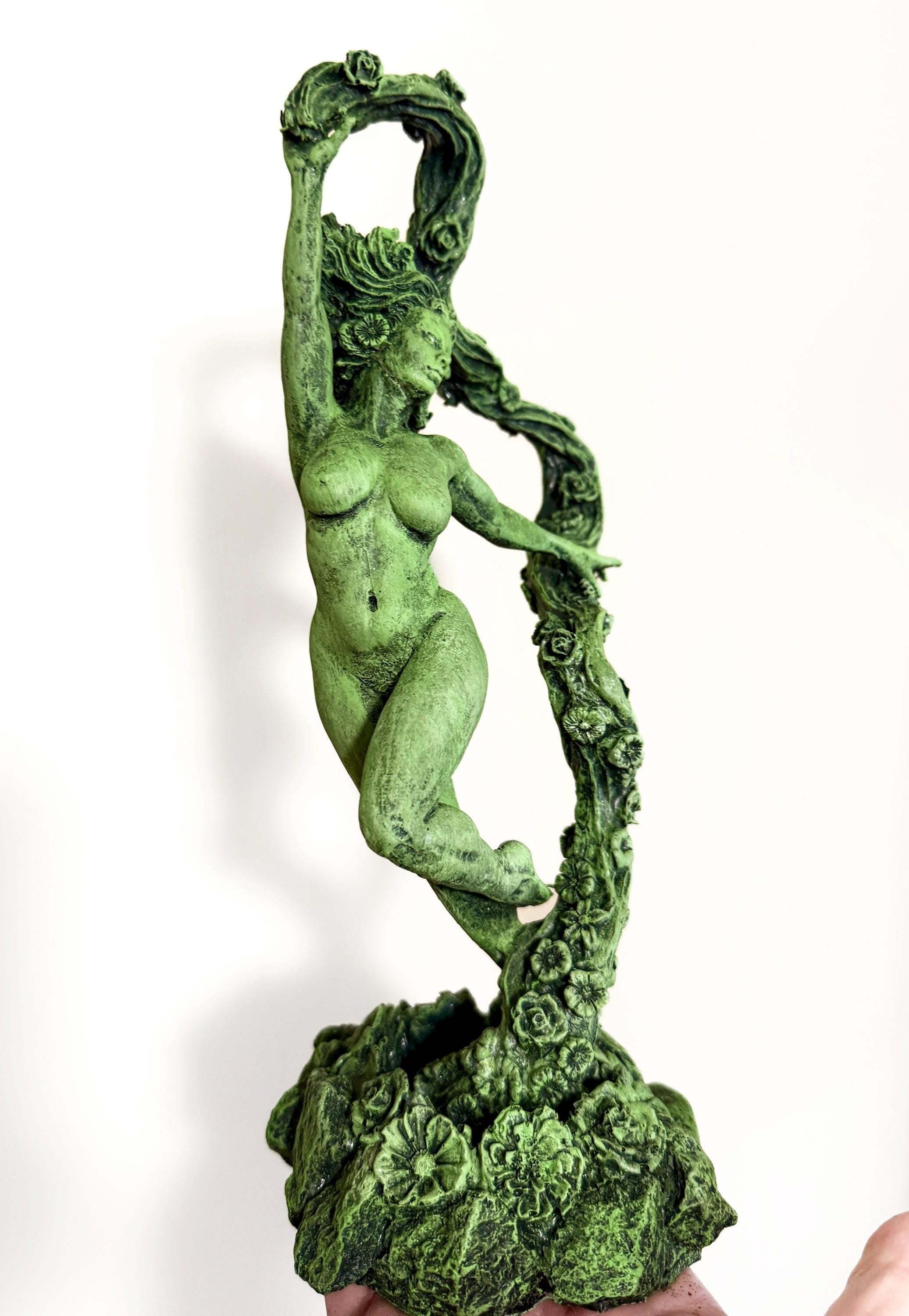 Gaia Statue: Goddess of the Earth | Mythological Gods Figurine | Myths and Legends Statue |Statue for Nature and Fantasy Art Lover Decor