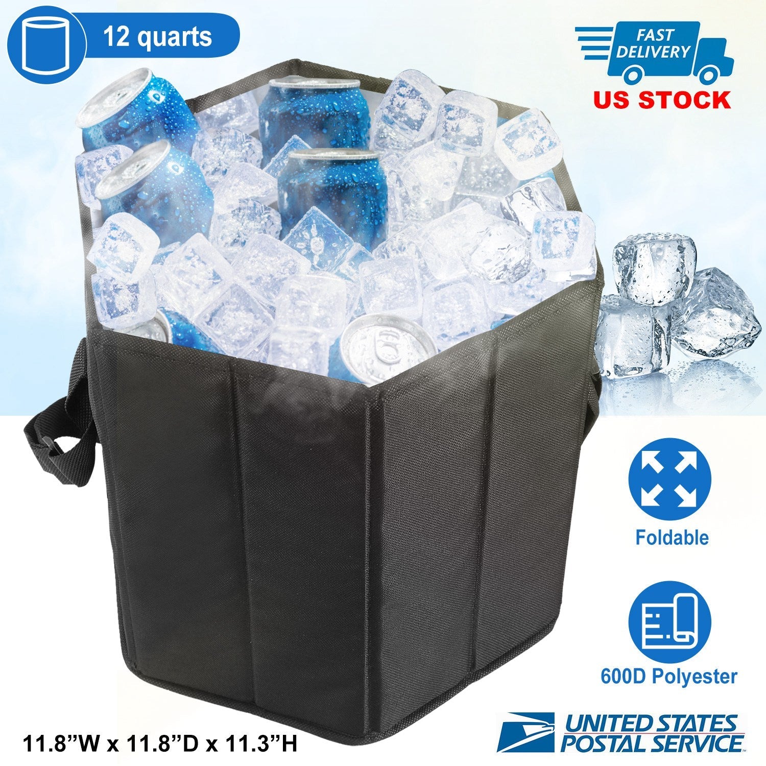 GBruno Collapsible Grocery Cooler Bag