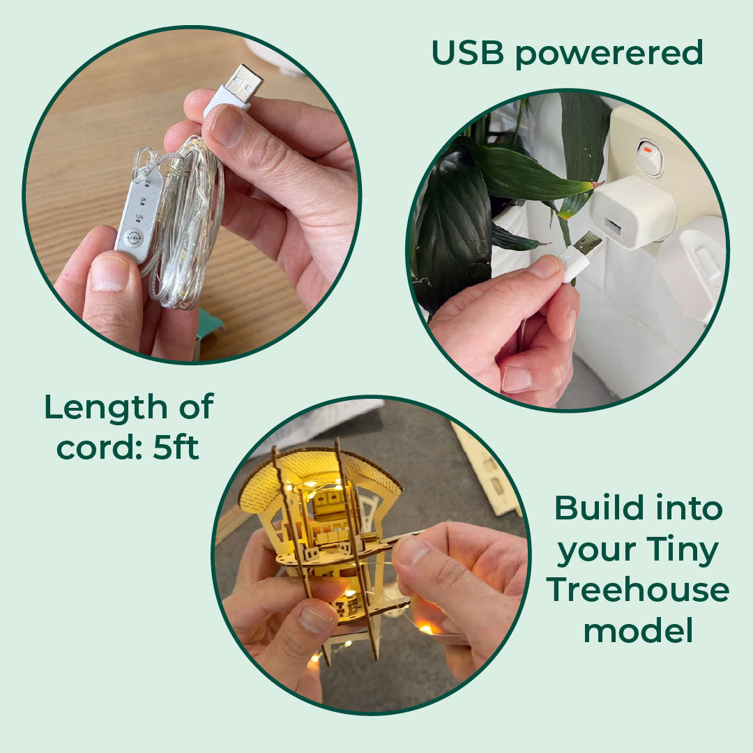 USB Lights with Timer