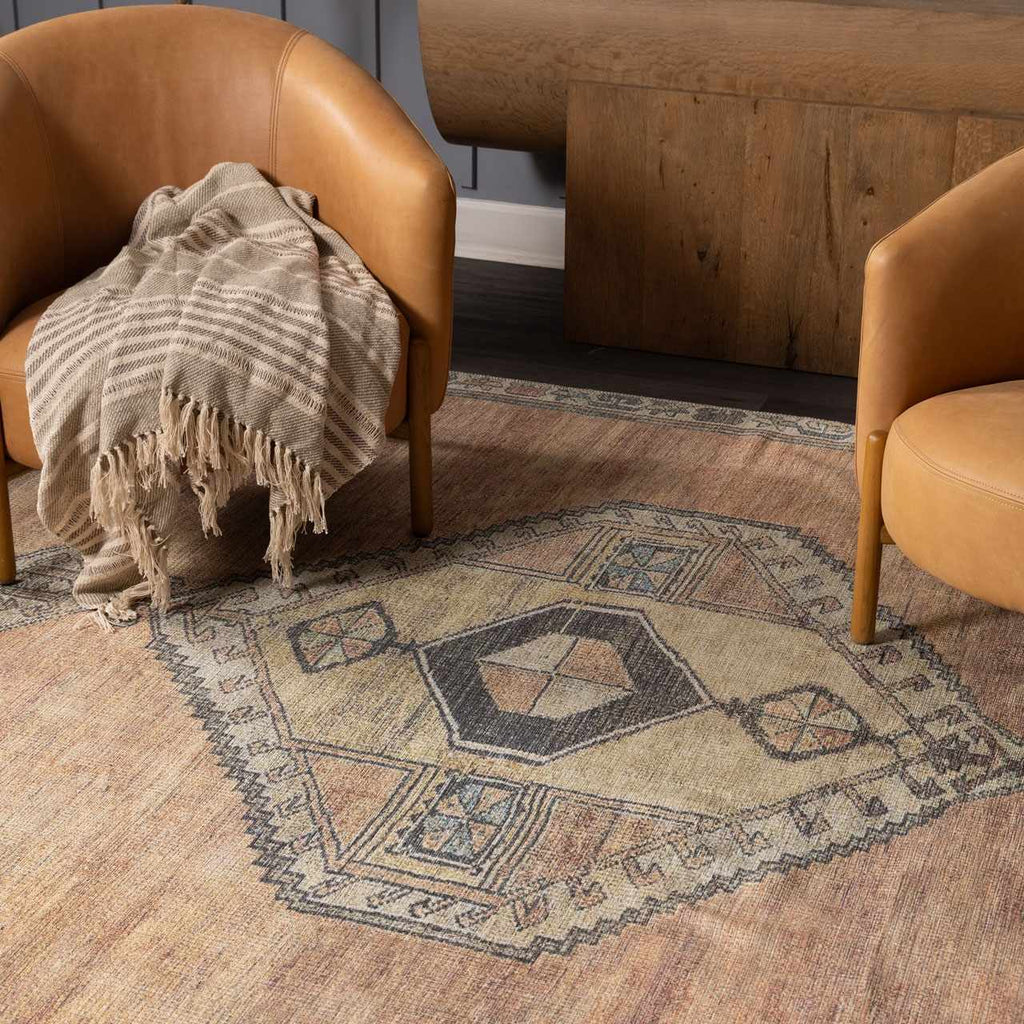 Medinah Washable Area Rug