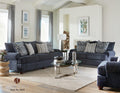 Abbott - Indeigo Blue - 2pc Sofa & Love seat Collection