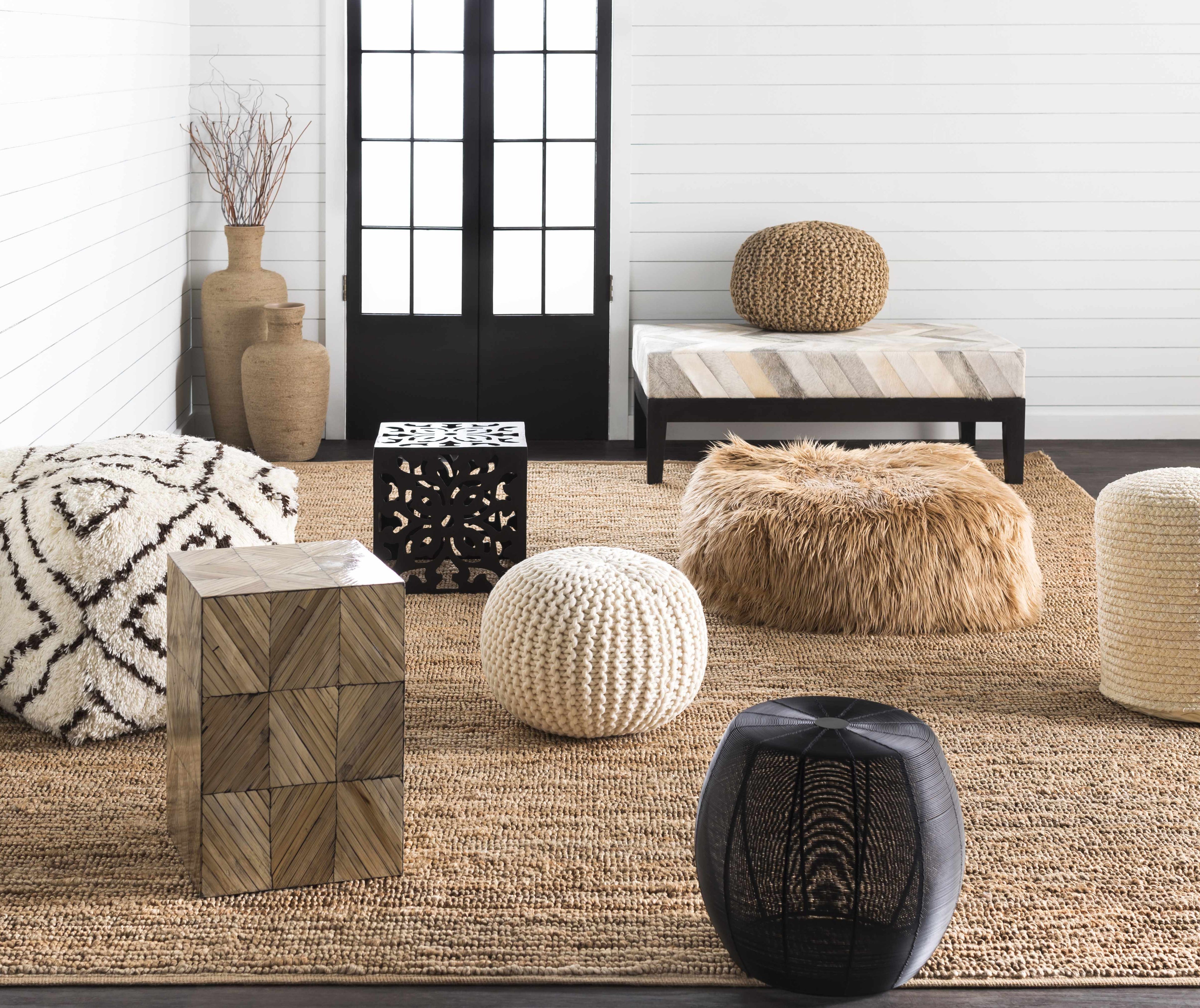 Glover Natural Braided Jute Carpet - Clearance