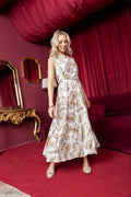 Bohera Brianna Hope Drop Waist Paisley Dress