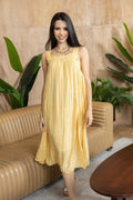 Bohera Lurex Sunshine Mine Color Accent Sundress