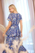 Bohera Tamara Drape Tiered Maxi Dress