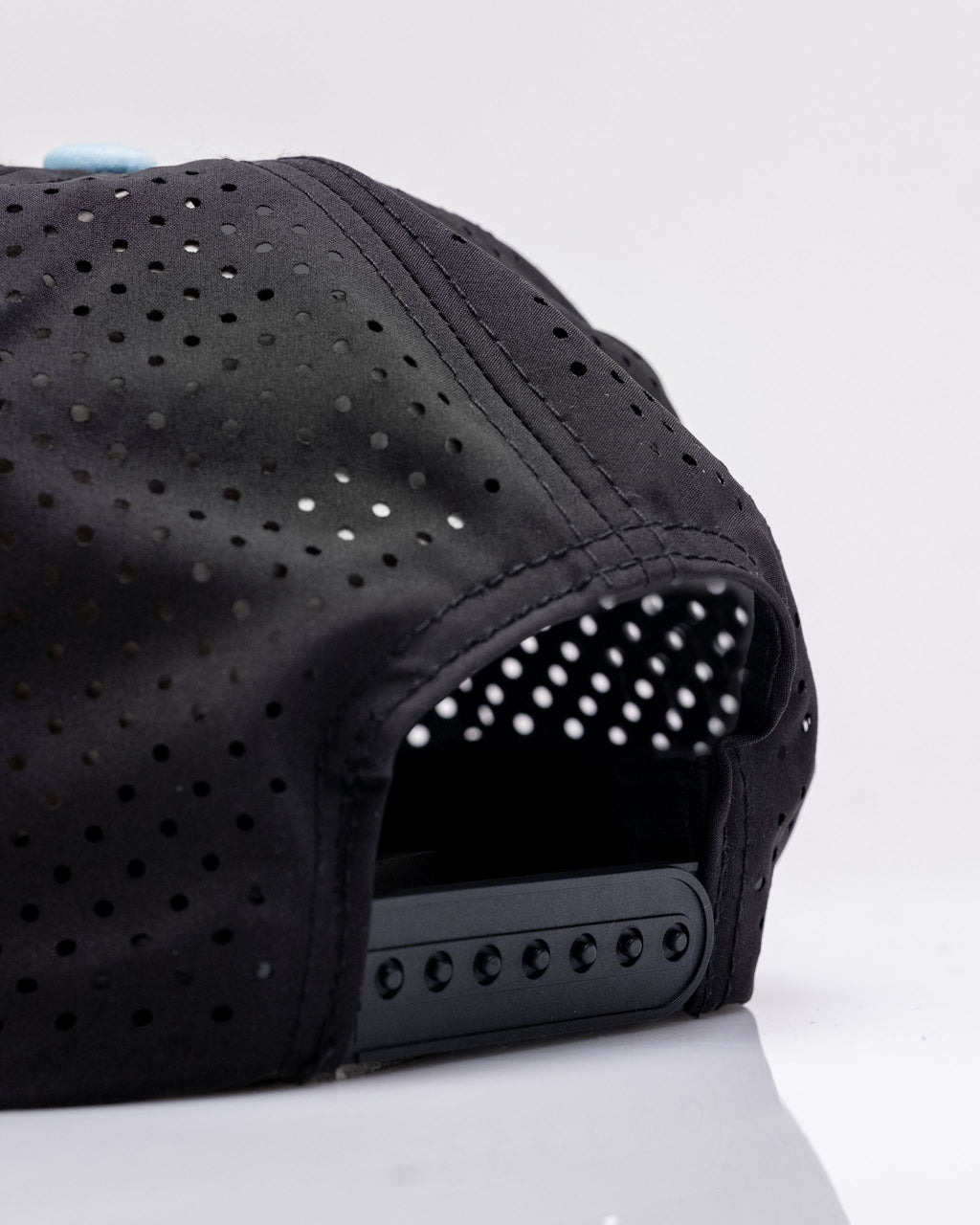Cactus Black - Perforated Rope Hat