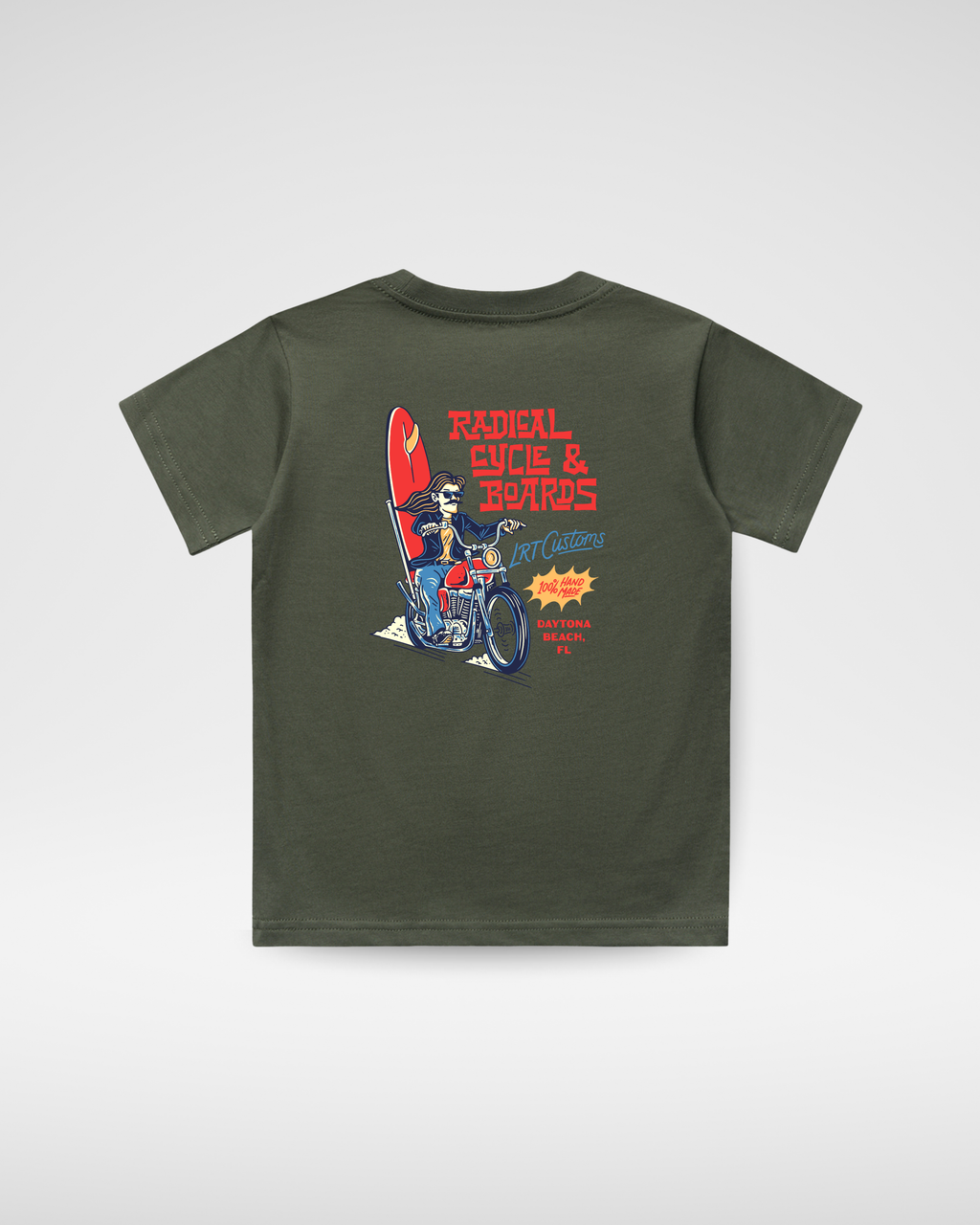 RADICAL CYCLE AND BOARDS TEE