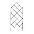 Outdoor 7-FT. Tall Wrought Iron Lattice Garden Trellis