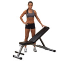 Multi-position Weight Training Flat Incline Decline Folding Exercise Bench