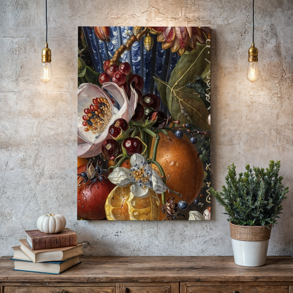 Canvas Print: "Baroque Bounty III"