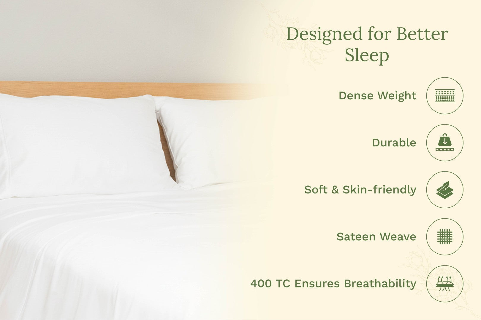 Organic Sateen Pillowcases