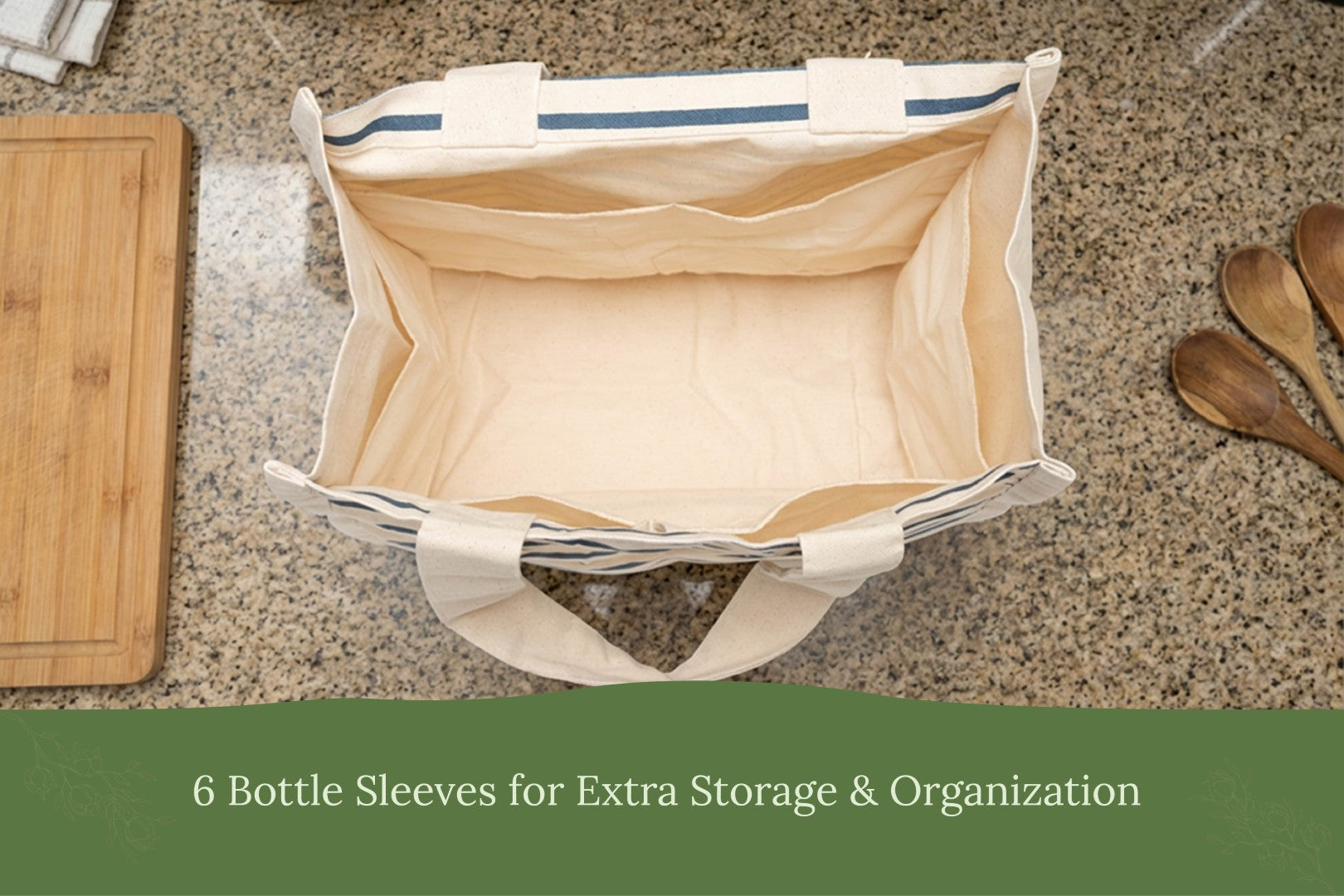 Canvas Grocery Tote Bags