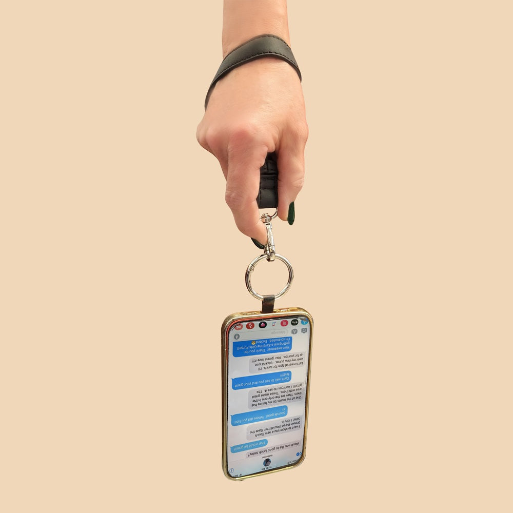 Clip & Go - Brushed Vegan Leather Strap