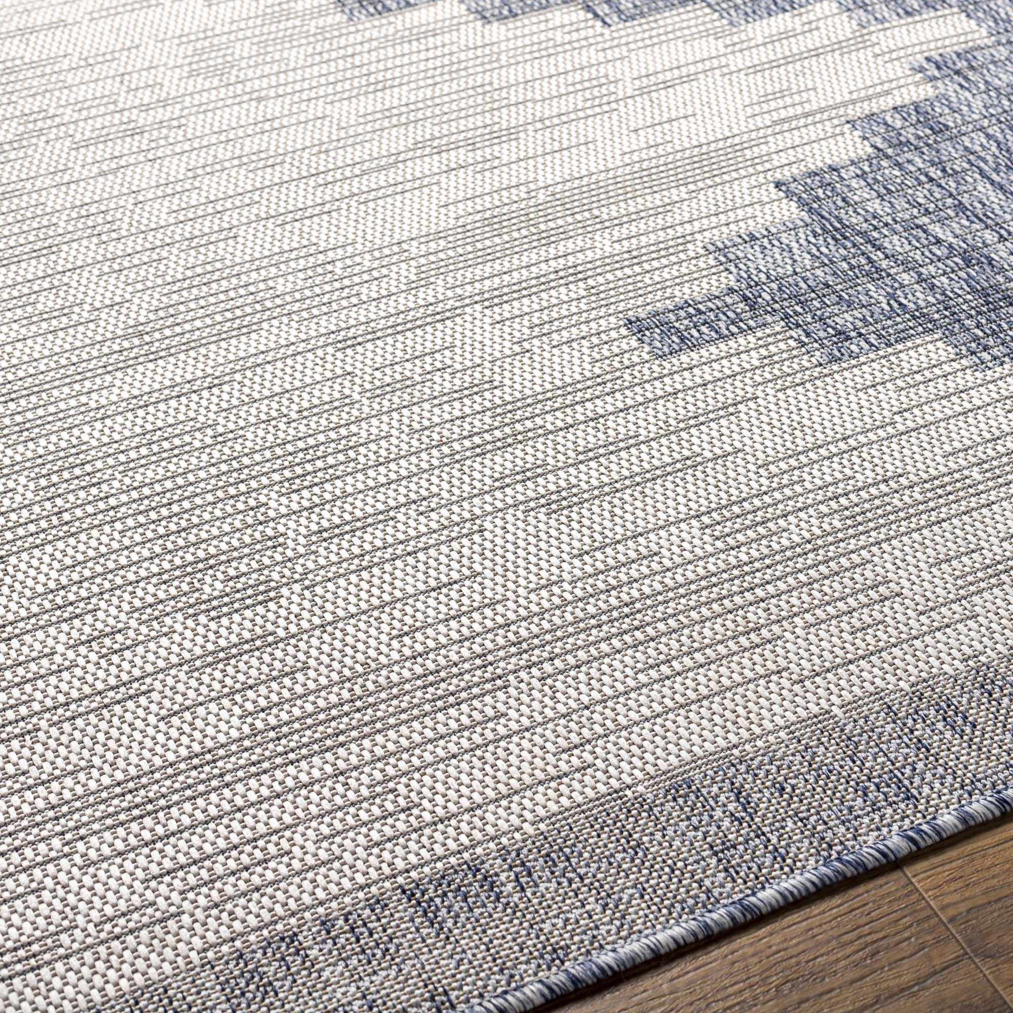 Djugun Blue Outdoor Rug - Clearance