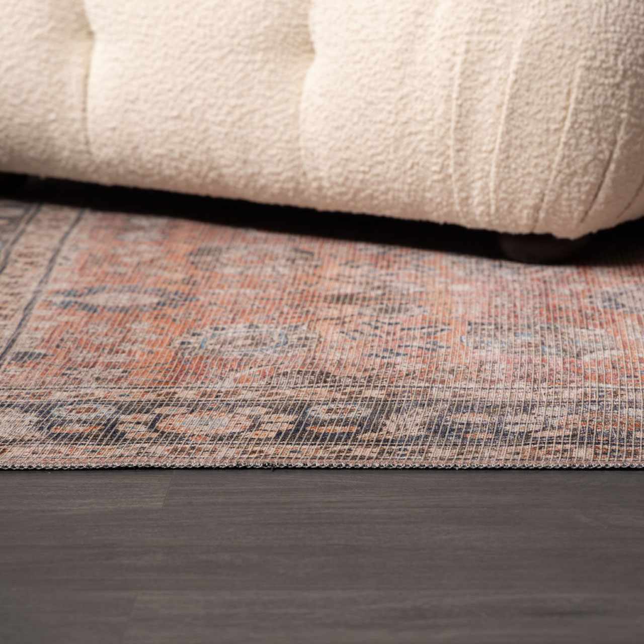 Ganyangan Red Washable Rug