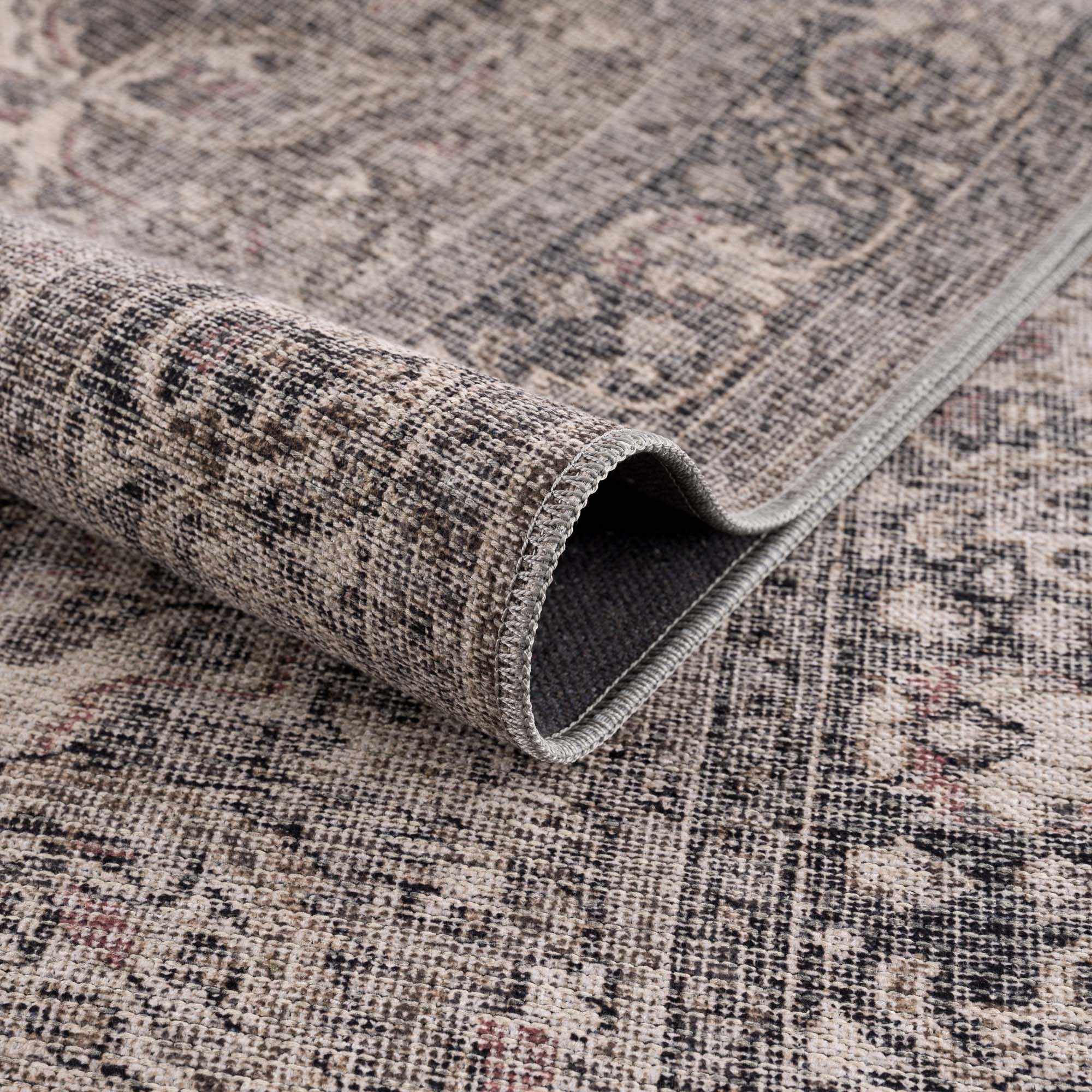 Greenpoint Dusty Blue Washable Rug