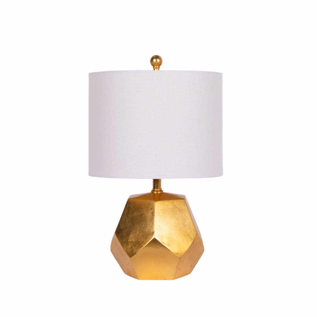 Coleford Gold Geometric Table Lamp - Clearance