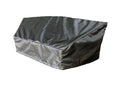 Circular Wicker Sofa Cover - 86''/45''Lx36''Dx32''H - Mercury