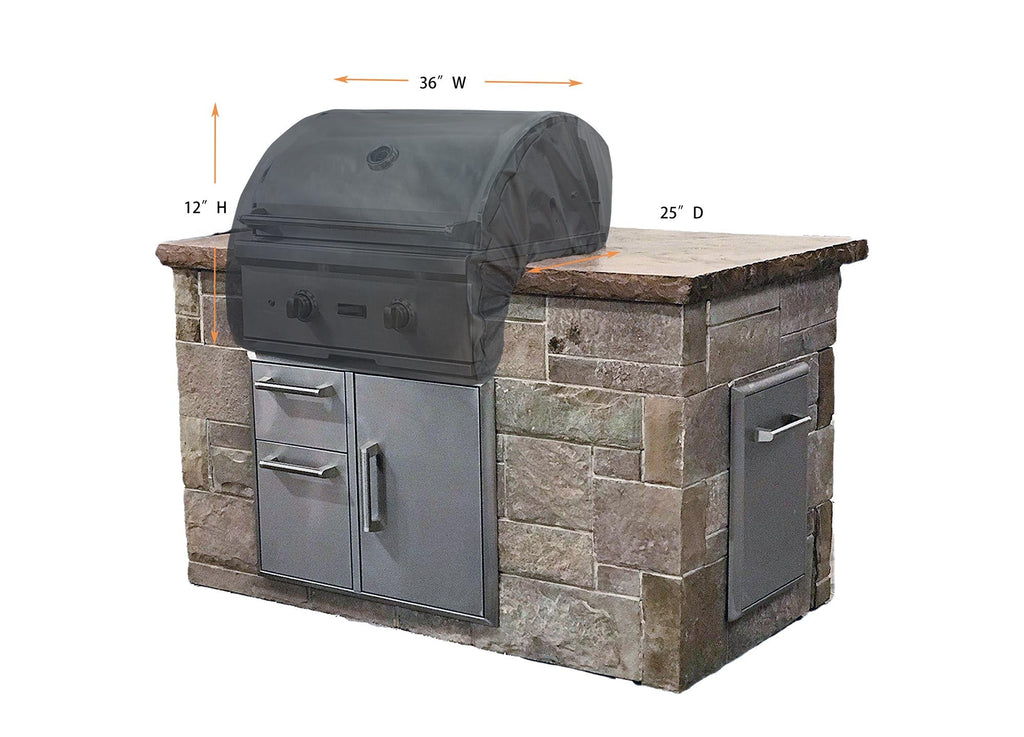 Grill Cover 32" Build-in Grill Cover (36"x25"x12") - Gold